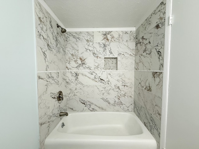 5011 Edo Ct, Columbus, GA 31907 - full bath with shower / washtub combination and a textured ceiling