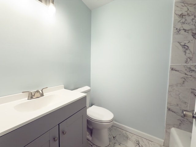 5011 Edo Ct, Columbus, GA 31907 - bathroom featuring marble finish floors and vanity