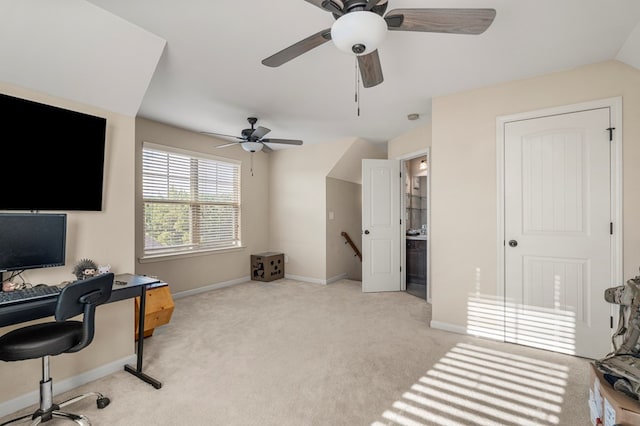 28 Red Maple Dr, Phenix City, AL 36869 - office with carpet floors, ceiling fan, and baseboards