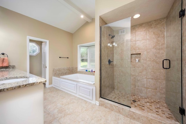 7635 Edgewater Dr, Columbus, GA 31904 - bedroom with lofted ceiling, carpet, multiple closets, and a ceiling fan