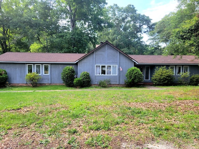 7505 Beaver Run Rd, Midland, GA 31820 - single story home with a front lawn