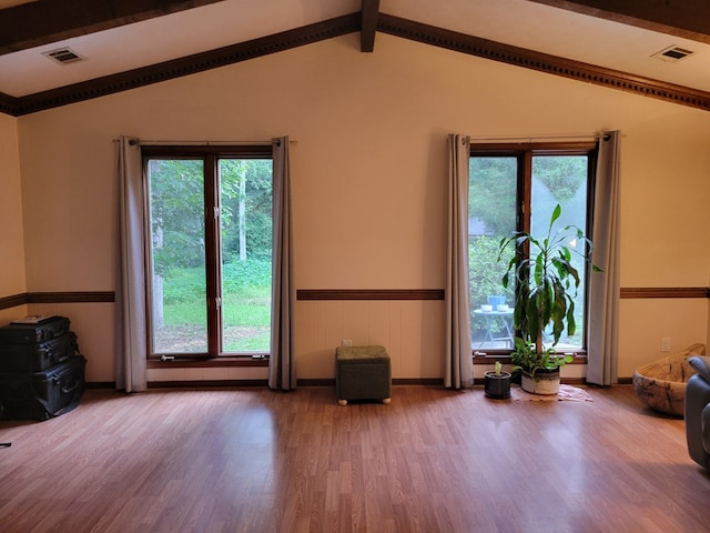 7505 Beaver Run Rd, Midland, GA 31820 - living area with wood finished floors