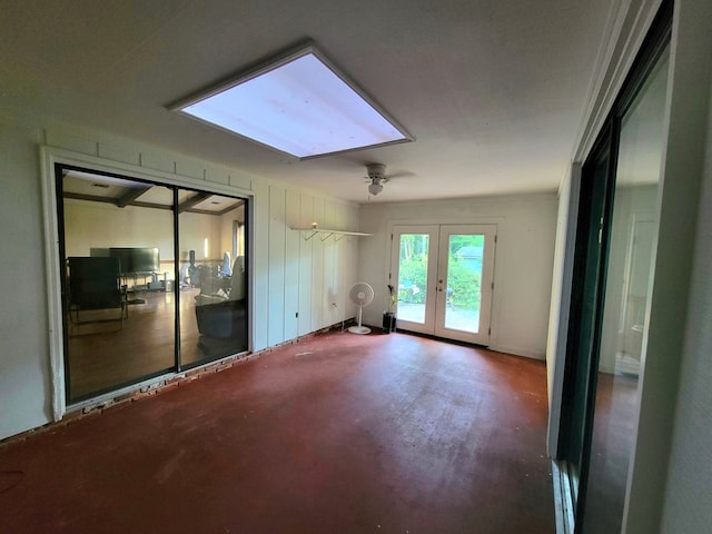 7505 Beaver Run Rd, Midland, GA 31820 - empty room with french doors