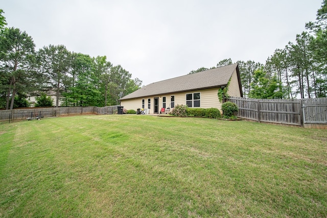 9742 Wooldridge Heights Dr, Fortson, GA 31808 - view of yard featuring a fenced backyard