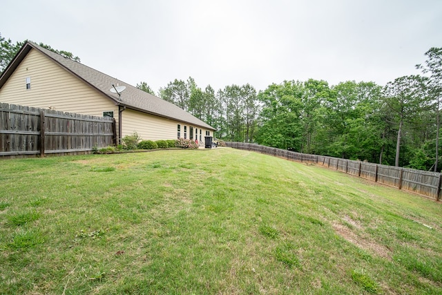 9742 Wooldridge Heights Dr, Fortson, GA 31808 - view of yard featuring a fenced backyard