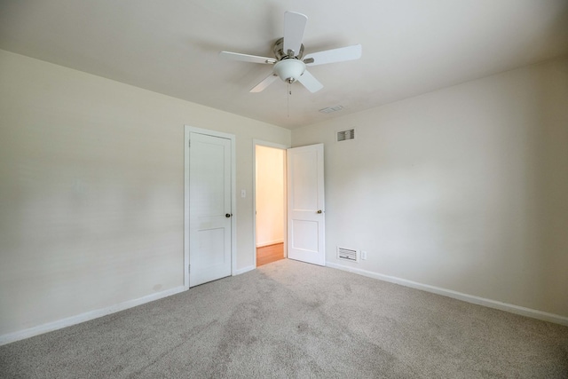 1820 Overlook St, Columbus, GA 31906 - carpeted empty room with a ceiling fan and baseboards