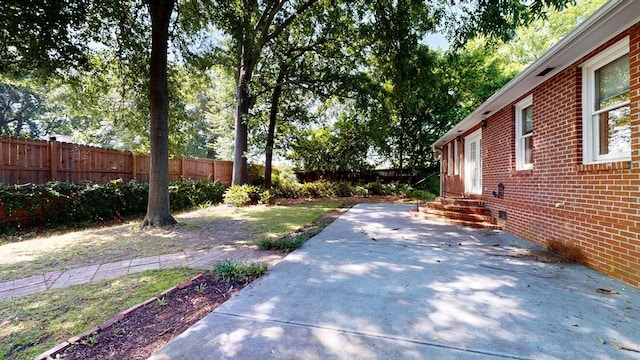 1820 Overlook St, Columbus, GA 31906 - fenced backyard featuring a patio