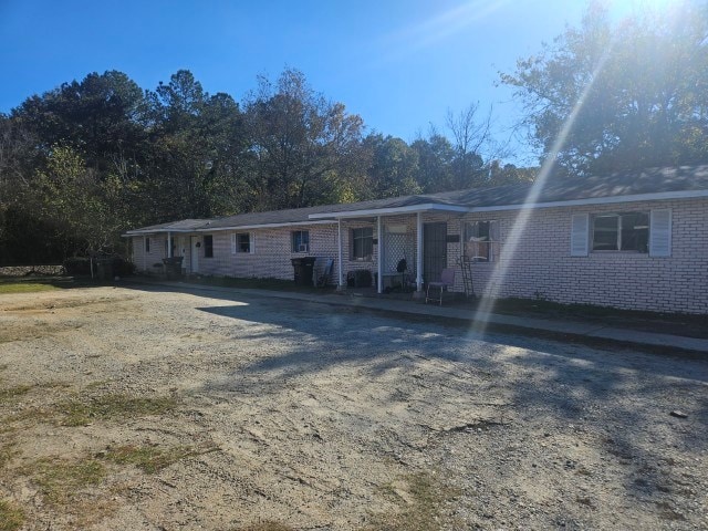 view of ranch-style home