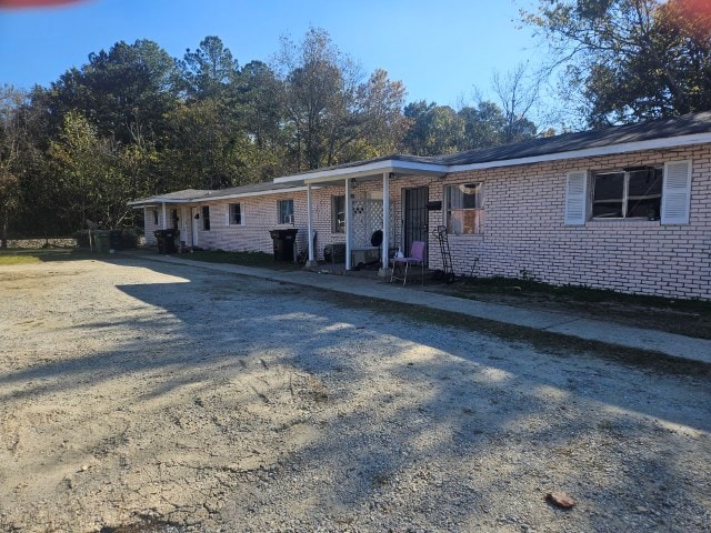 view of ranch-style home