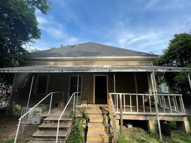 view of rear view of house