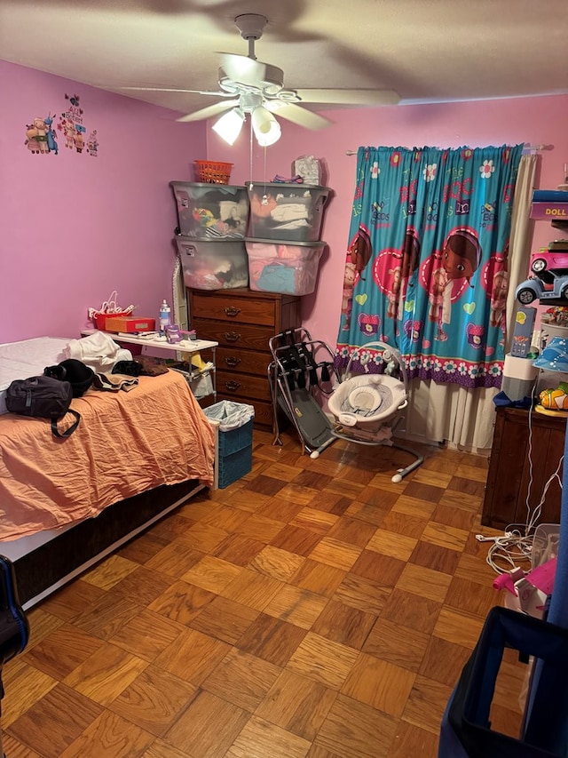 406 Henson Ave, Columbus, GA 31907 - bedroom with a ceiling fan