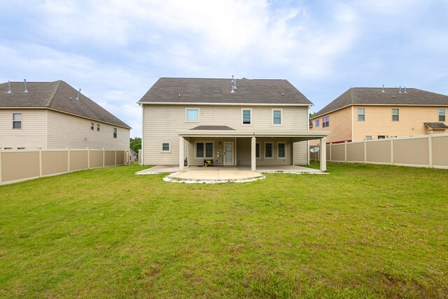 9 Red Maple St, Phenix City, AL 36869 - rear view of property with a patio