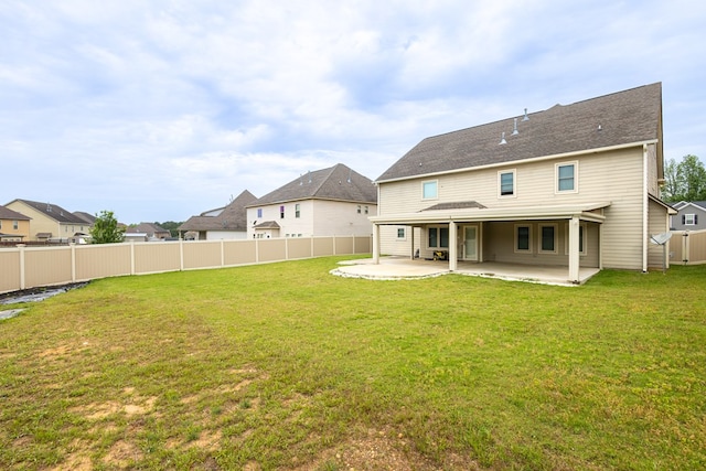 9 Red Maple St, Phenix City, AL 36869 - rear view of house with a patio area and a residential view