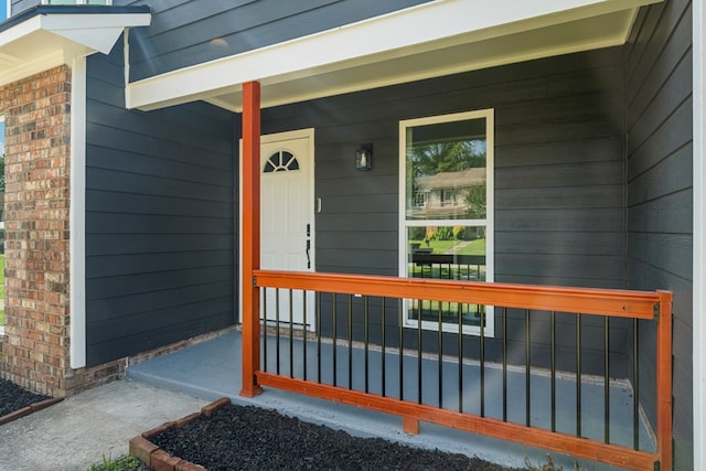 6344 Olde Towne Dr, Columbus, GA 31907 - doorway to property featuring covered porch