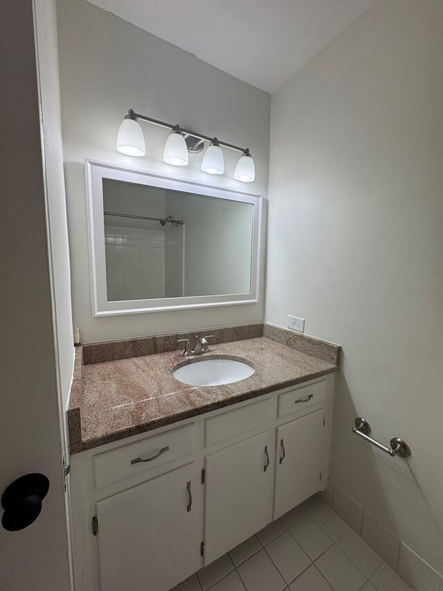 3328 College Ave, Columbus, GA 31907 - full bath with vanity and tile patterned flooring