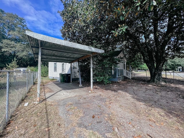 427 Bernard Dr, Columbus, GA 31903 - view of parking / parking lot with a carport and driveway