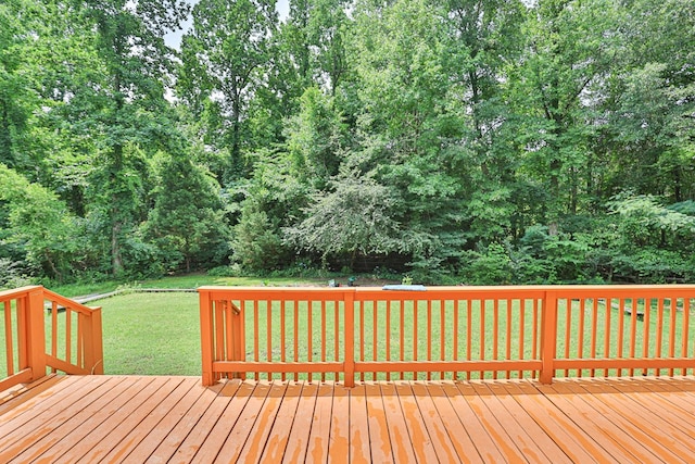 7177 Helen Dr, Columbus, GA 31904 - wooden deck with a yard