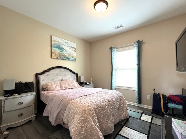 19 Pebblebrook Ln, Fort Mitchell, AL 36856 - bedroom with baseboards and dark wood-type flooring