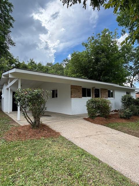 5435 Mariner Dr, Columbus, GA 31909 - single story home featuring concrete driveway and an attached carport