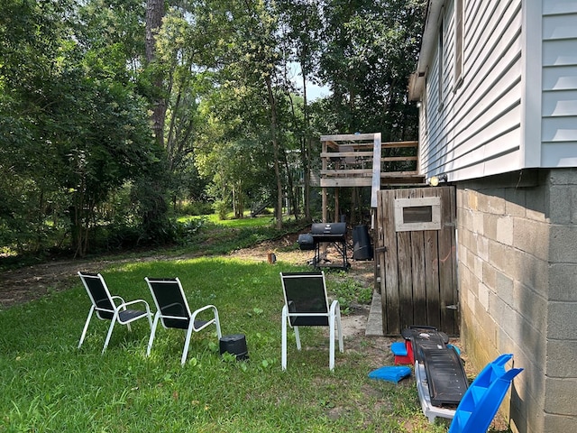 2821 Barbara Rd, Columbus, GA 31907 - view of green lawn featuring view of wooded area