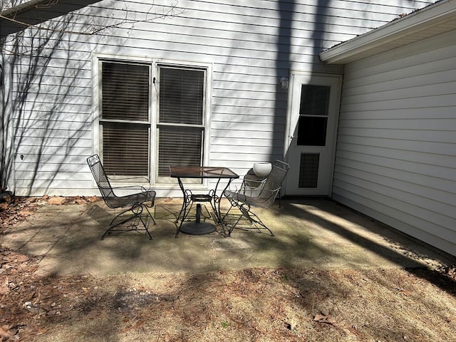 view of patio / terrace with outdoor dining space