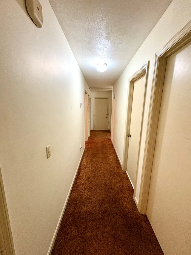 5302 Pine Needle Dr, Columbus, GA 31907 - hallway with carpet and a textured ceiling