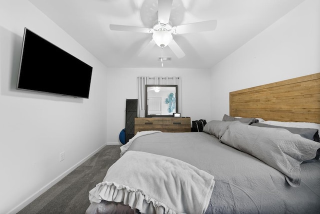 5608 Grove Ave, Columbus, GA 31904 - carpeted bedroom featuring baseboards and a ceiling fan