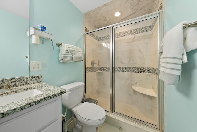 5608 Grove Ave, Columbus, GA 31904 - bathroom with vanity and a stall shower