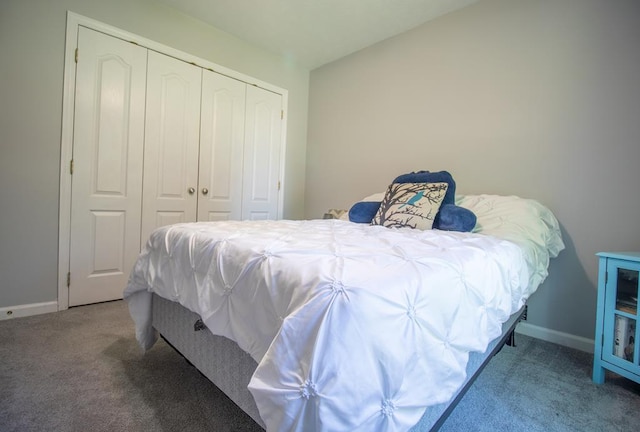 7265 E Wynfield Loop, Midland, GA 31820 - bedroom with carpet and a closet