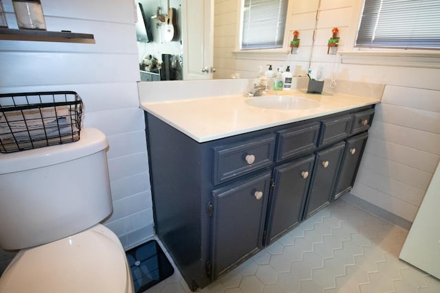 7265 E Wynfield Loop, Midland, GA 31820 - bathroom with vanity and tile patterned flooring