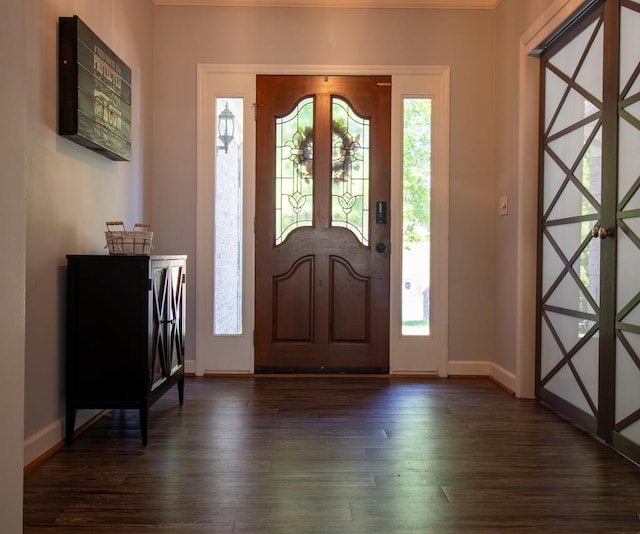 7265 E Wynfield Loop, Midland, GA 31820 - entryway featuring dark wood-type flooring