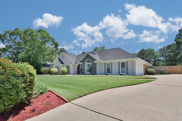 7191 Otter Dr, Midland, GA 31820 - ranch-style home featuring concrete driveway and a garage
