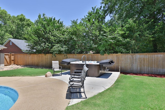 7191 Otter Dr, Midland, GA 31820 - view of patio with grilling area