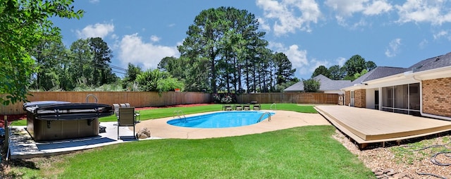 7191 Otter Dr, Midland, GA 31820 - view of pool featuring a patio area