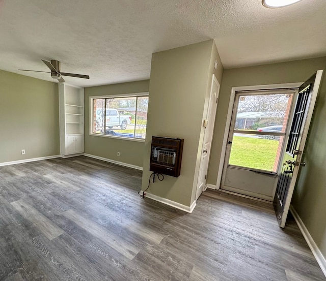4044 Norwood Dr, Columbus, GA 31907 - entryway with heating unit, dark wood-style floors, and baseboards