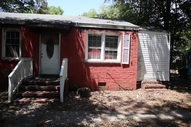 3115 Meade St, Columbus, GA 31903 - doorway to property featuring crawl space