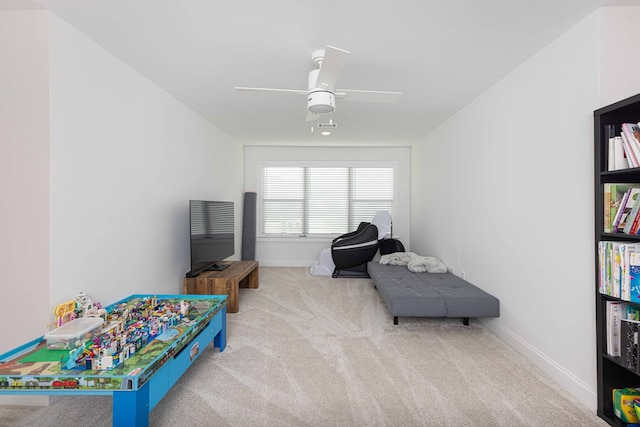 10312 Emerson Way, Midland, GA 31822 - sitting room with carpet flooring and a ceiling fan