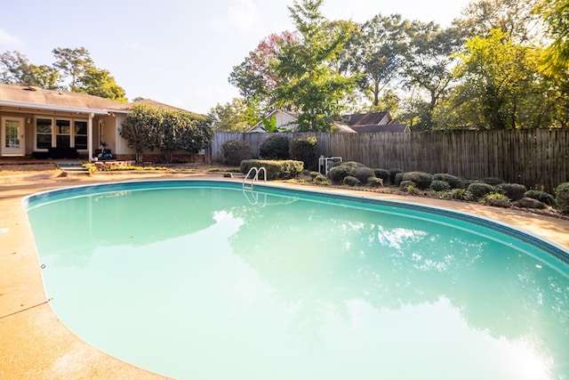 view of pool