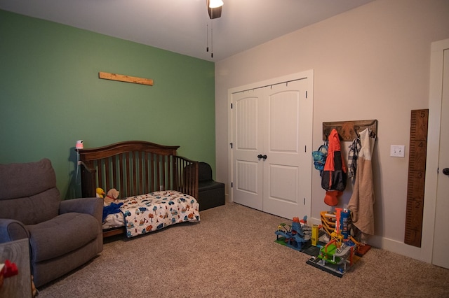299 Savior Ln, Hamilton, GA 31811 - bedroom with carpet flooring and a ceiling fan