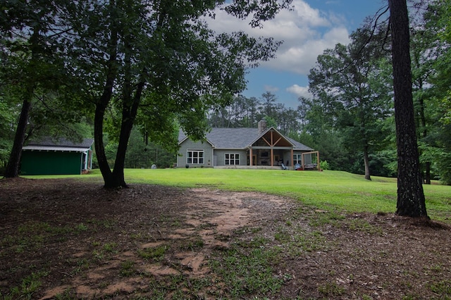299 Savior Ln, Hamilton, GA 31811 - view of green lawn
