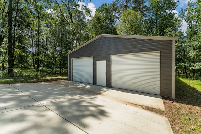 30 Pleasant Ct, Cataula, GA 31804 - view of detached garage