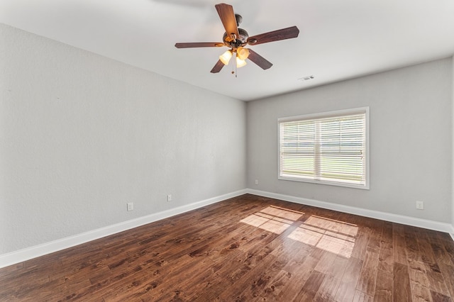 30 Pleasant Ct, Cataula, GA 31804 - unfurnished room with dark wood-style floors and ceiling fan