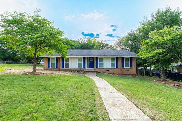 3068 Apache Dr, Columbus, GA 31909 - ranch-style house featuring brick siding, crawl space, and a shingled roof