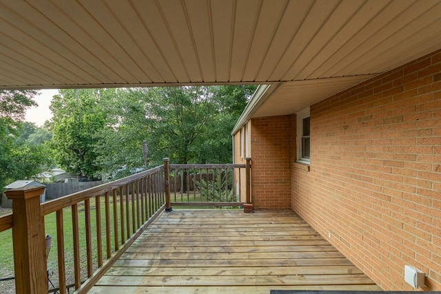 3068 Apache Dr, Columbus, GA 31909 - view of wooden terrace