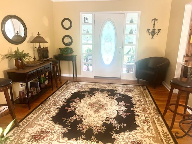 4212 Canady St, Columbus, GA 31909 - entryway featuring wood finished floors and baseboards