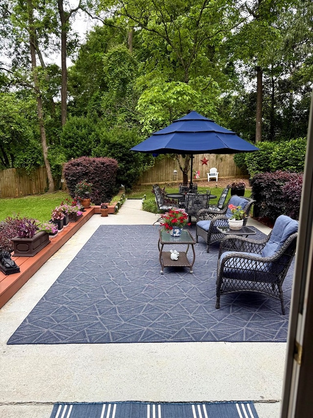 4212 Canady St, Columbus, GA 31909 - view of patio / terrace featuring outdoor dining space