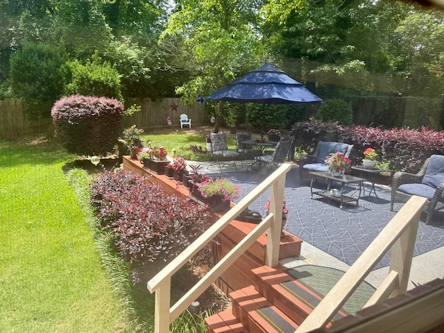 4212 Canady St, Columbus, GA 31909 - view of yard featuring a patio area