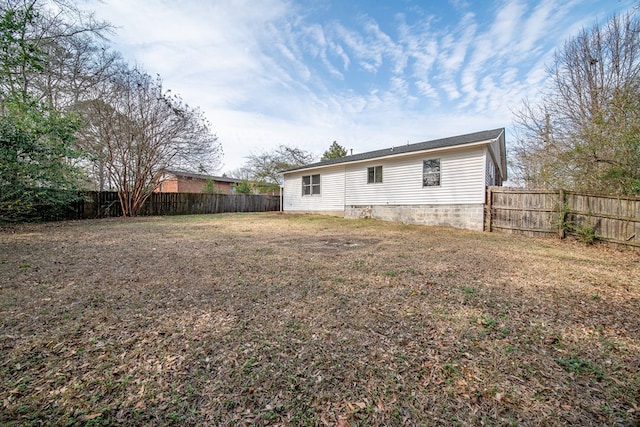 view of rear view of property