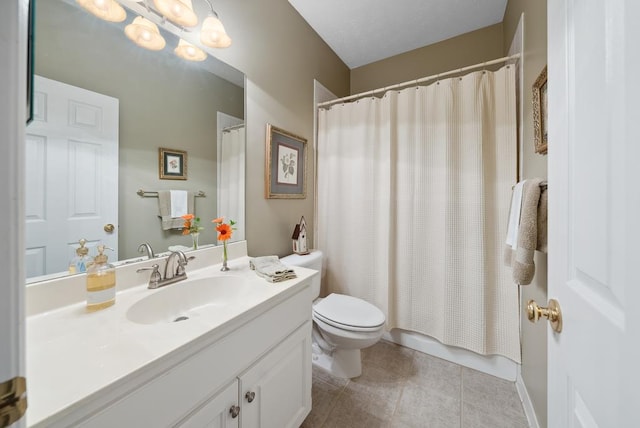 9011 Travelers Way, Midland, GA 31820 - bathroom featuring vanity, toilet, and tile patterned floors