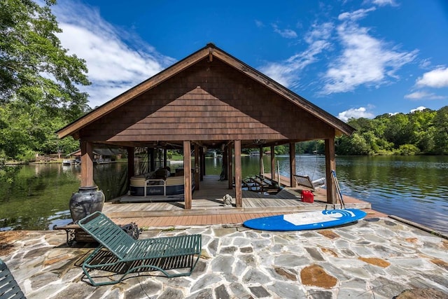 219 Broken Rock Rd, Hamilton, GA 31811 - dock with a water view